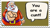 santa claus saying you are a cunt