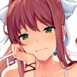 monika from doki doki literature club